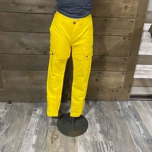 Size 8 yellow skinny jeans